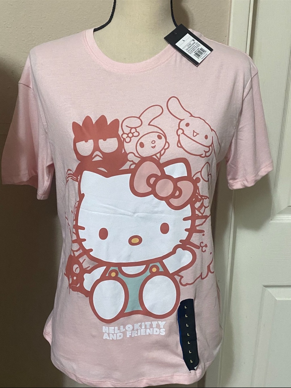 Hello Kitty Shirt Size Juniors Large